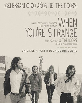 THE DOORS: WHEN YOU ARE STRANGE EN CINES